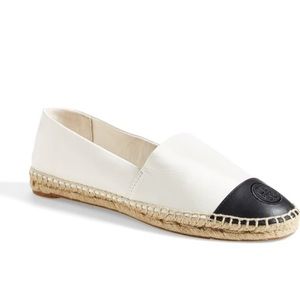 Black and White espadrilles